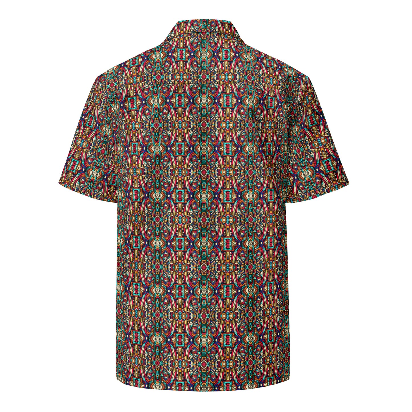 DMV 0198 Chic Boho Unisex button shirt