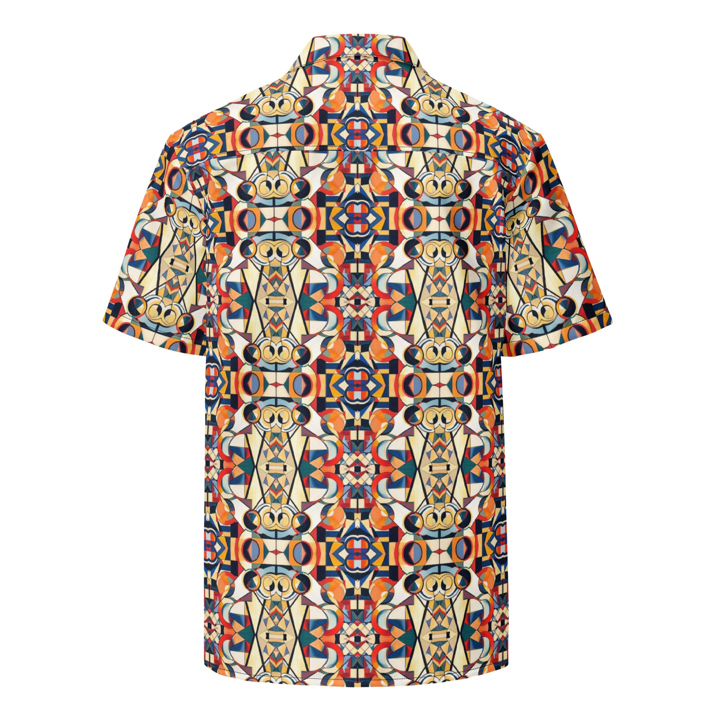 DMV 0157 Geo Boho Unisex button shirt