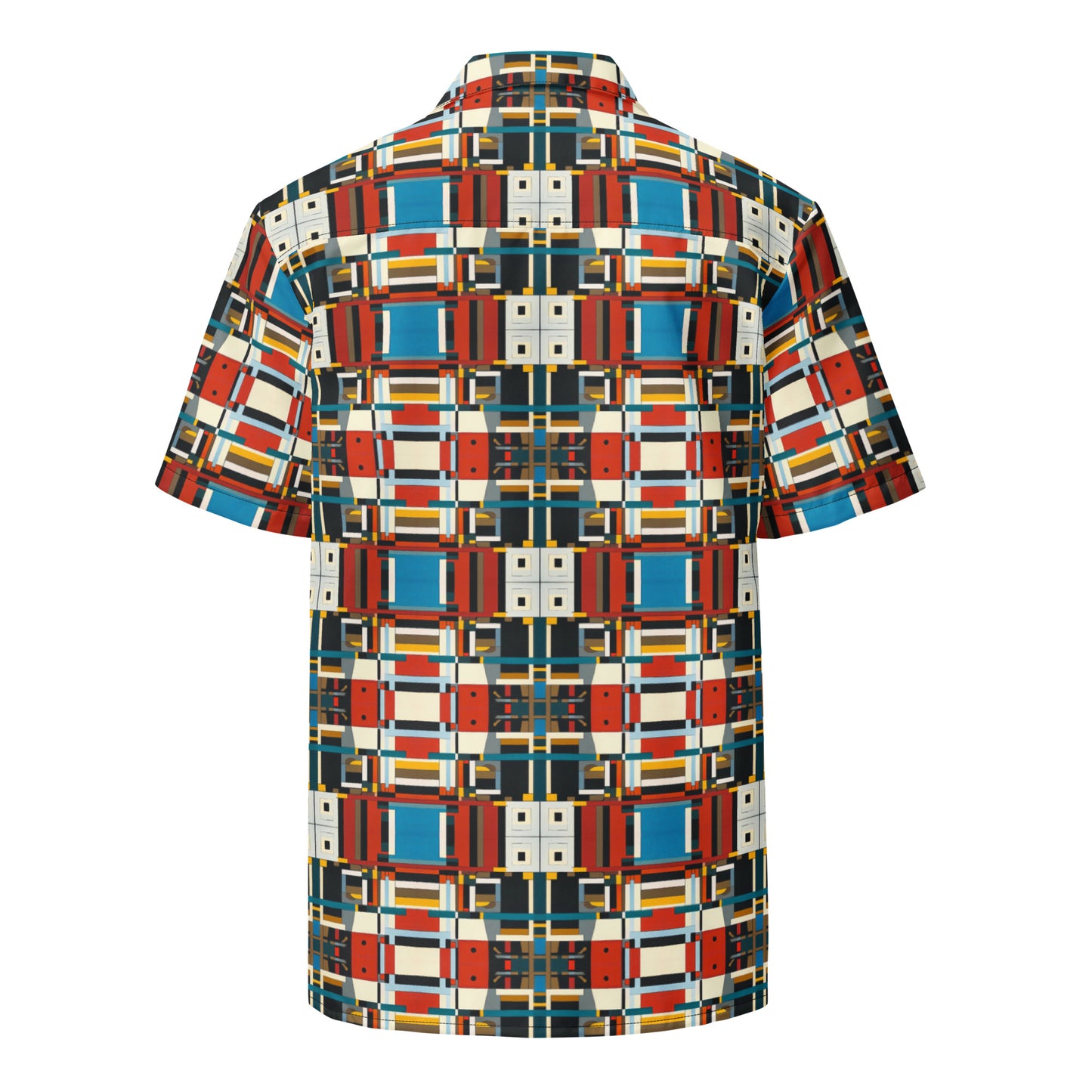 DMV 0410 Geo Boho Unisex button shirt