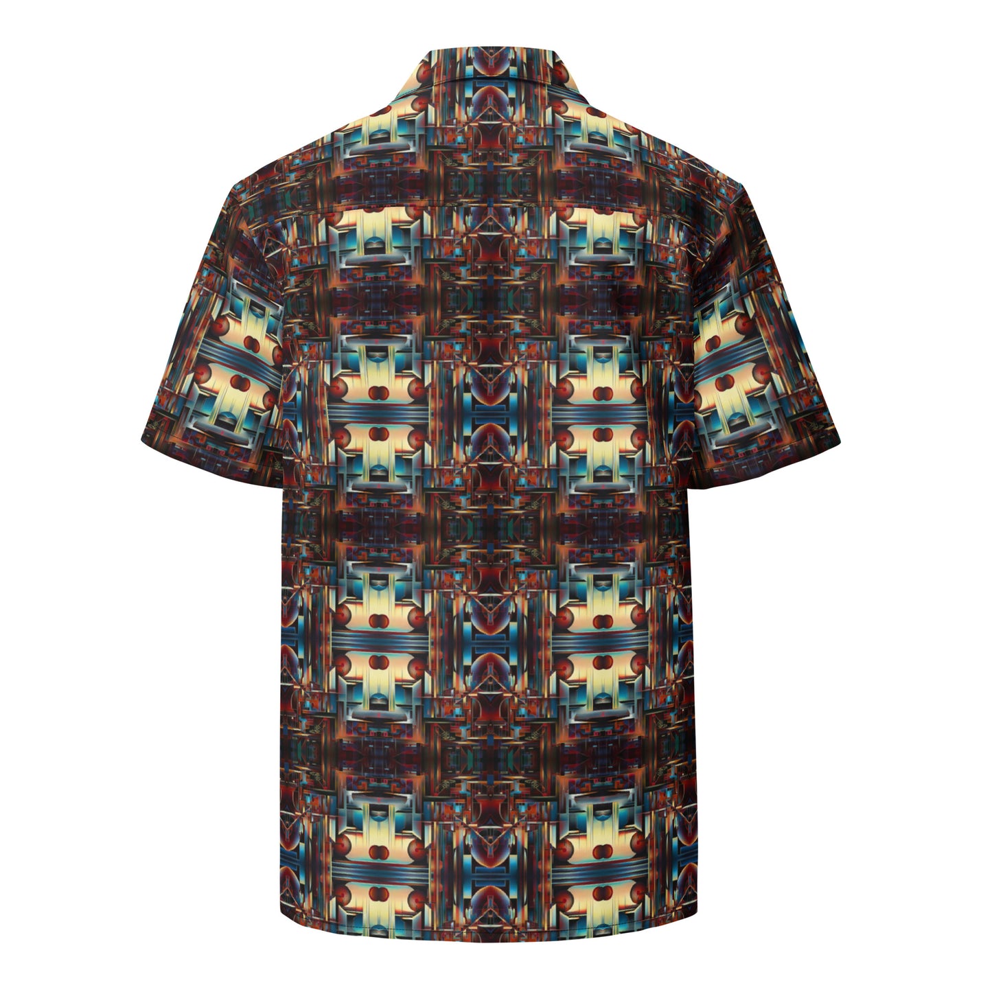 DMV 0188 Conceptual Artsy Unisex button shirt