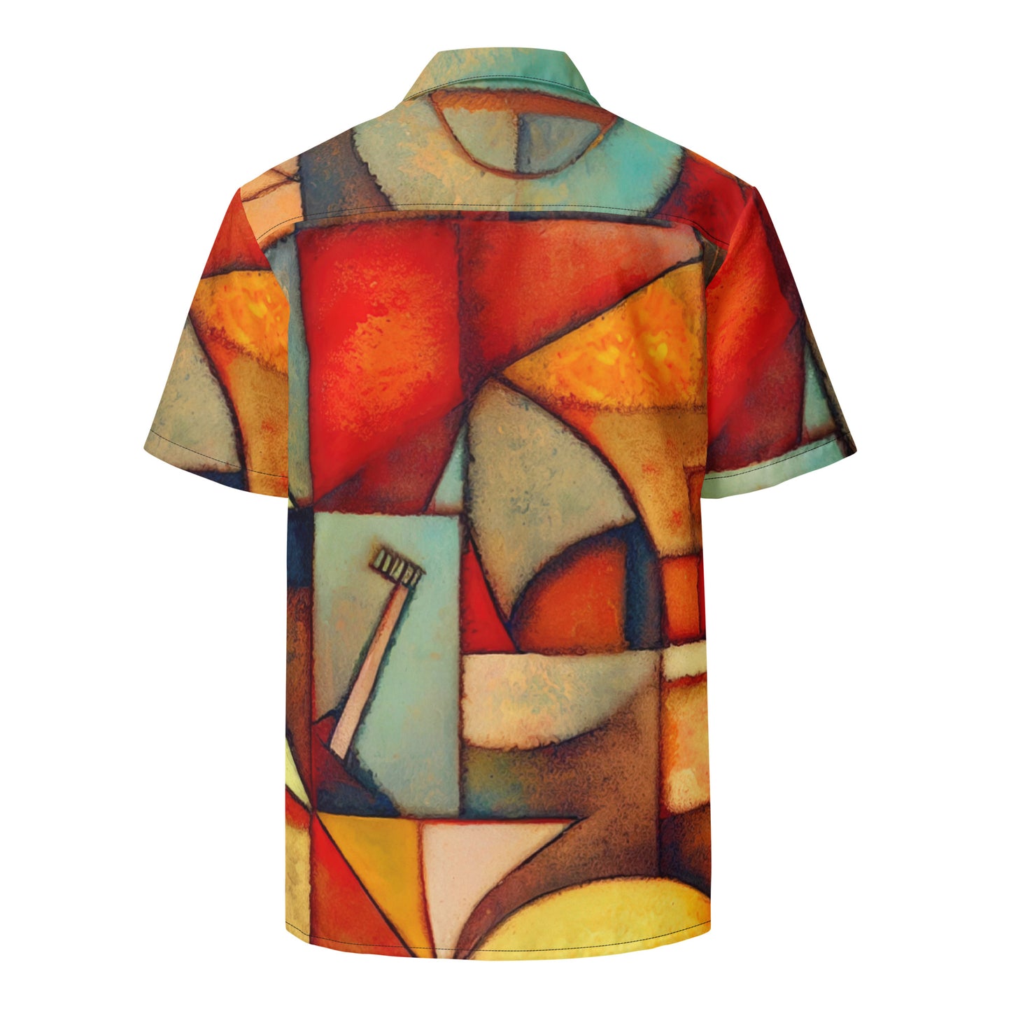 DMV 0298 Retro Art Unisex button shirt