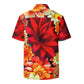 DMV 0419 Floral Unisex button shirt