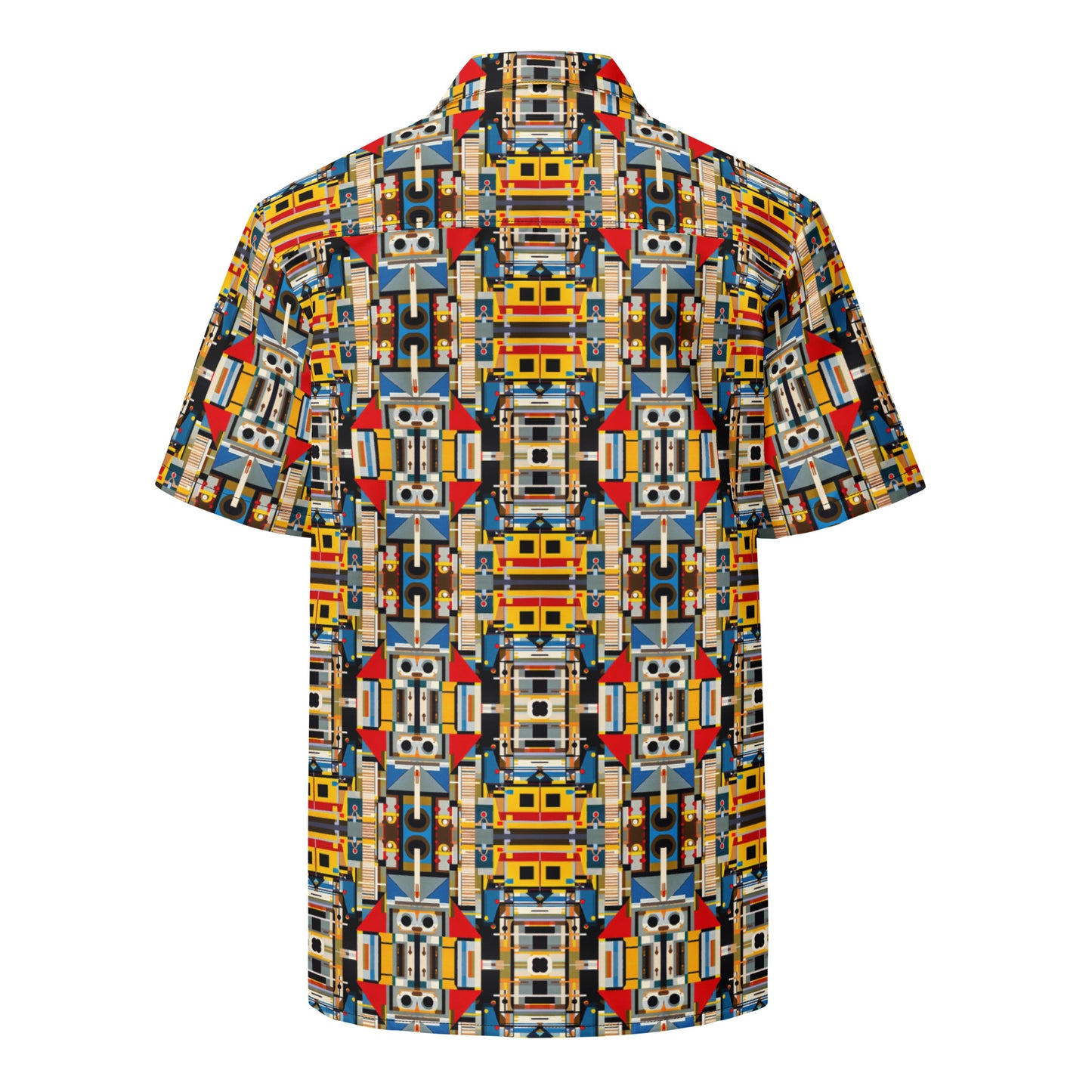 DMV 0846 Chic Boho Unisex button shirt