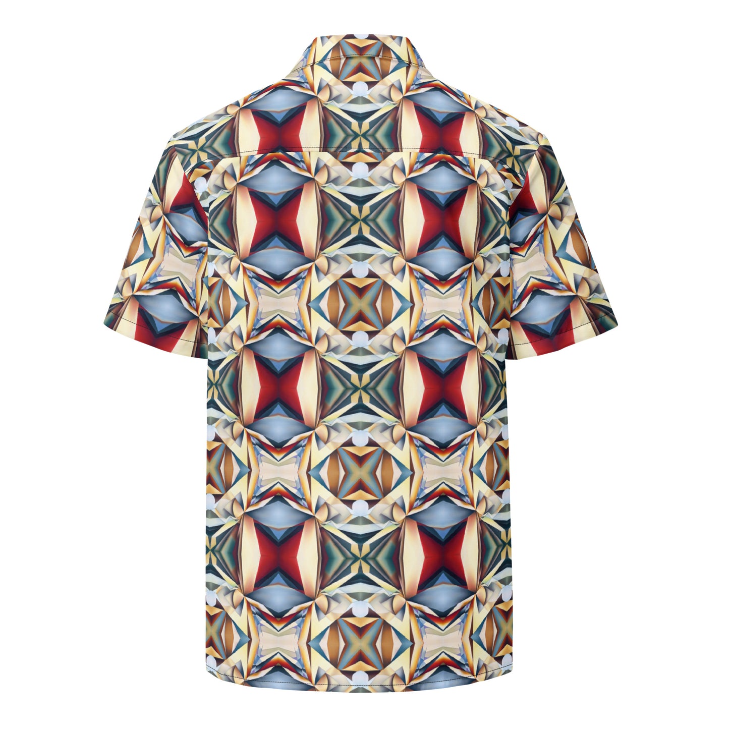 DMV 2047 Geo Boho Unisex button shirt