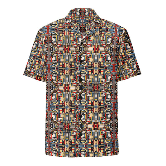 DMV 0283 Chic Boho Unisex button shirt