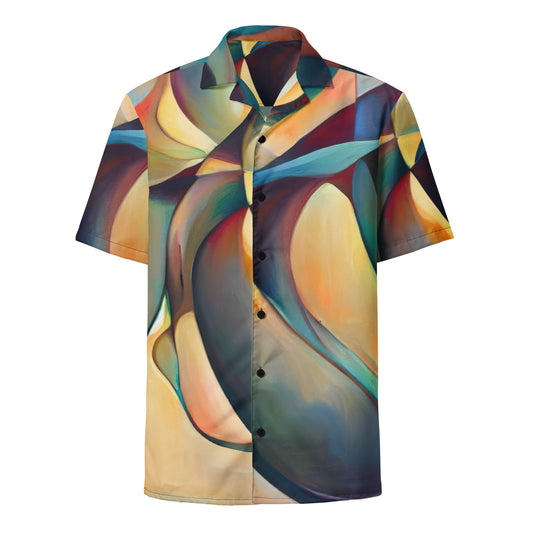 DMV 0243 Abstract Art Unisex button shirt