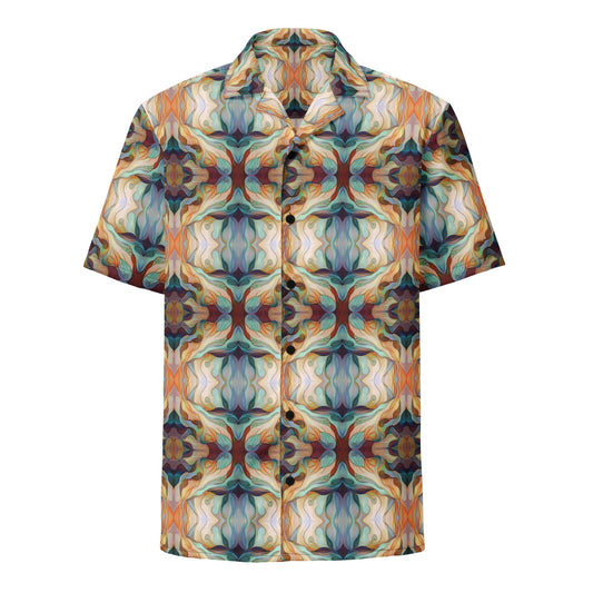 DMV 0273 Chic Boho Unisex button shirt