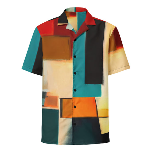 DMV 0282 Abstract Art Unisex button shirt