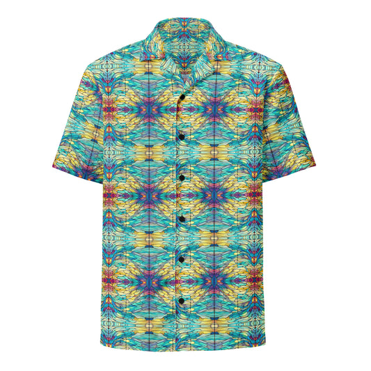 DMV 0231 Chic Boho Unisex button shirt