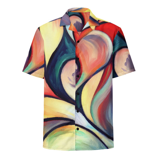 DMV 0277 Abstract Art Unisex button shirt