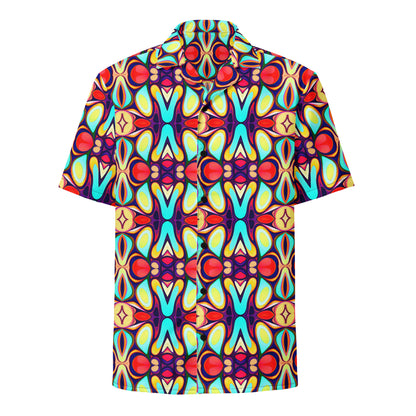 DMV 0036 Vintage Artsy Unisex button shirt