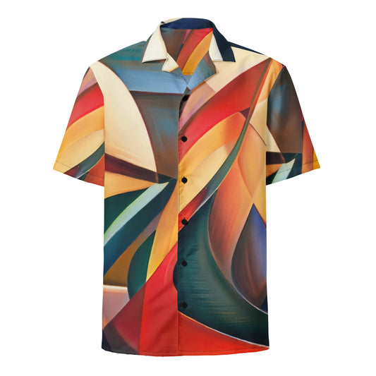 DMV 0015 Abstract Art Unisex button shirt