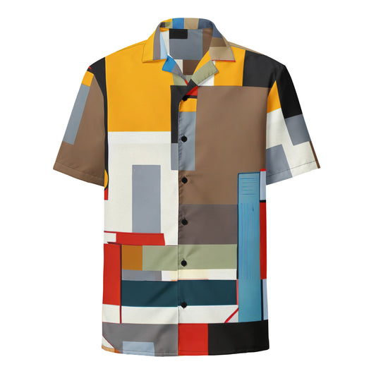 DMV 0016 Abstract Art Unisex button shirt