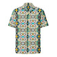 DMV 0076 Vintage Artsy Unisex button shirt