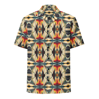 DMV 0059 Conceptual Artsy Unisex button shirt