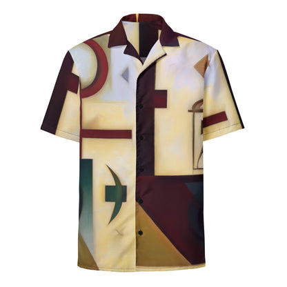 DMV 0083 Abstract Art Unisex button shirt