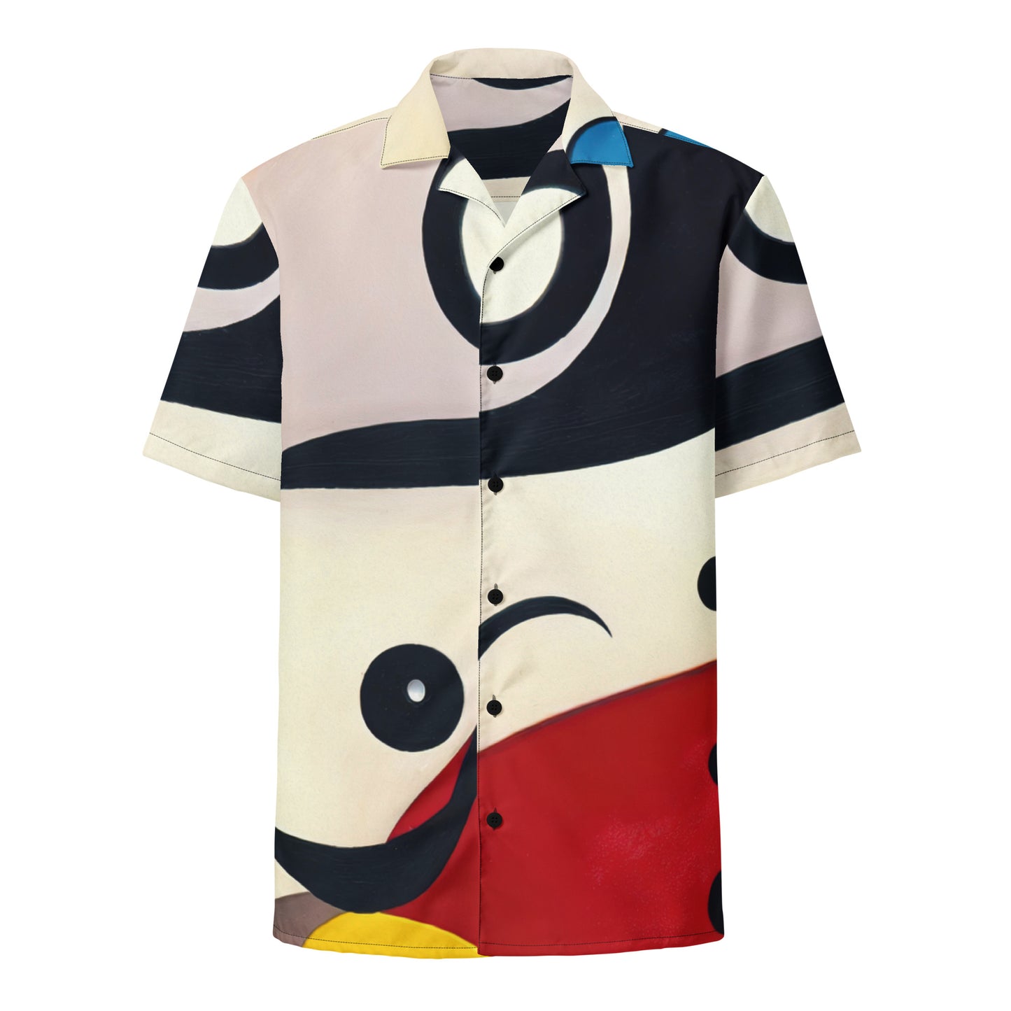 DMV 0039 Retro Art Unisex button shirt