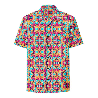 DMV 0010 Vintage Artsy Unisex button shirt