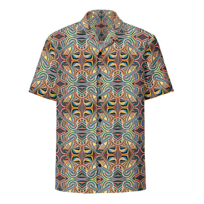 DMV 0213 Conceptual Artsy Unisex button shirt