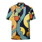 DMV 0242 Retro Art Unisex button shirt