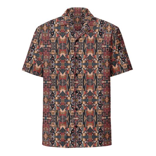 DMV 0266 Classic Boho Unisex button shirt