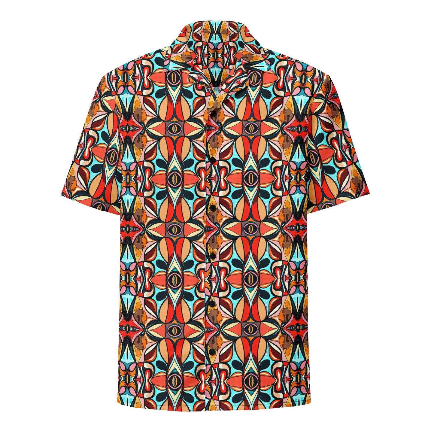 DMV 0210 Vintage Artsy Unisex button shirt