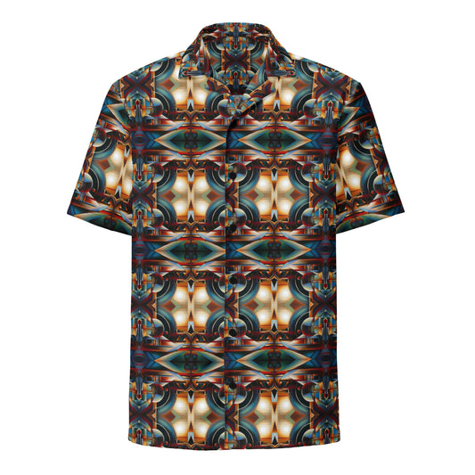 DMV 0127 Conceptual Artsy Unisex button shirt