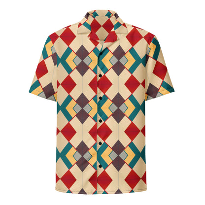 DMV 0129 Classic Boho Unisex button shirt