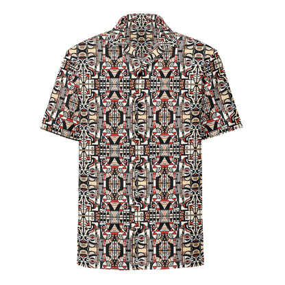 DMV 0131 Chic Boho Unisex button shirt