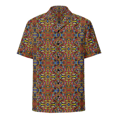 DMV 0108 Psy Artsy Unisex button shirt