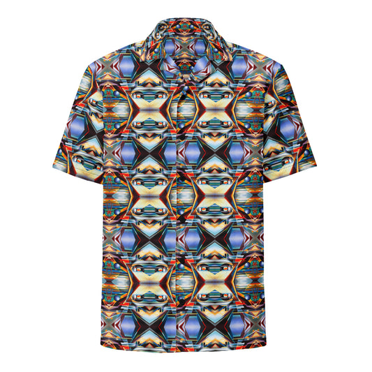 DMV 0221 Conceptual Artsy Unisex button shirt