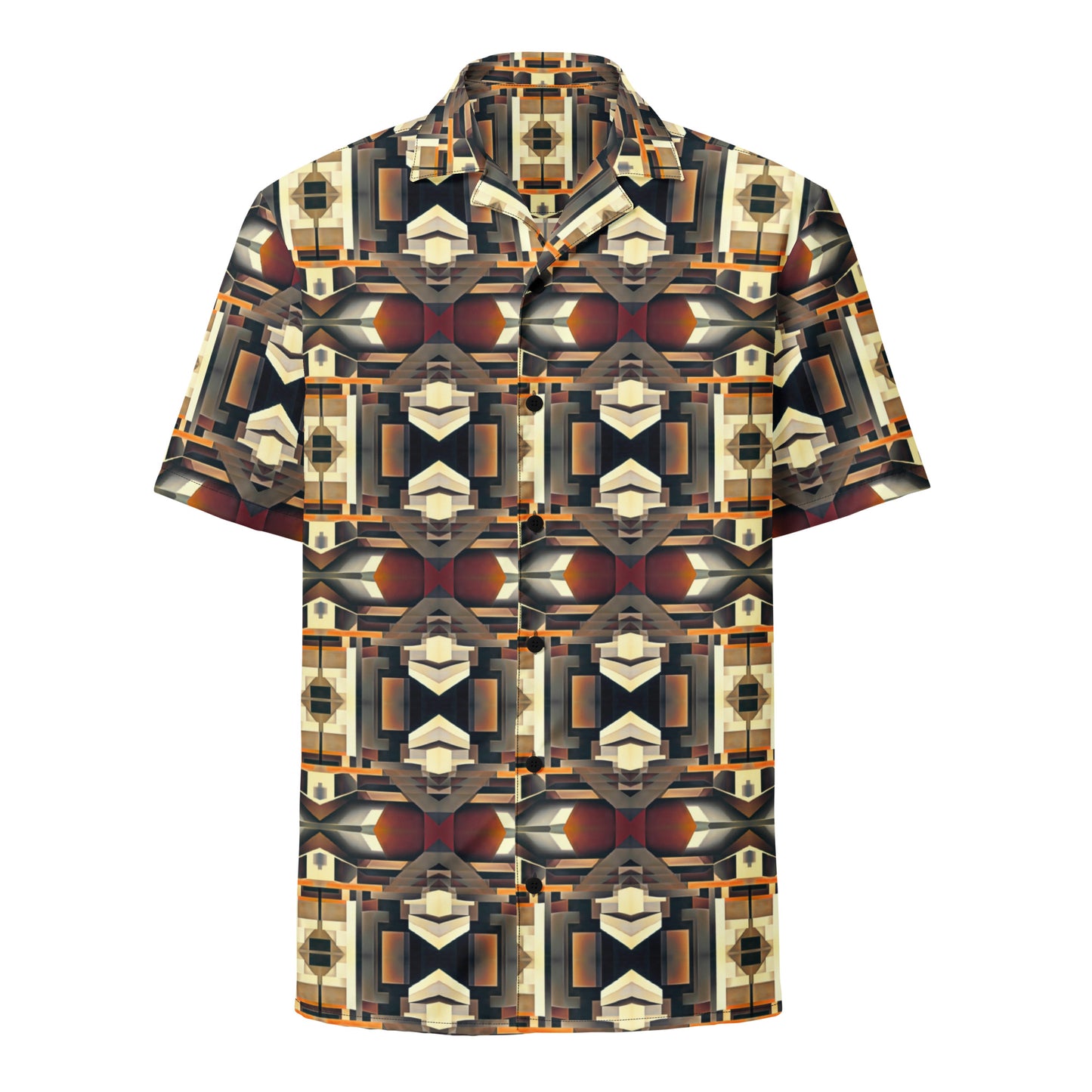 DMV 0247 Geo Boho Unisex button shirt