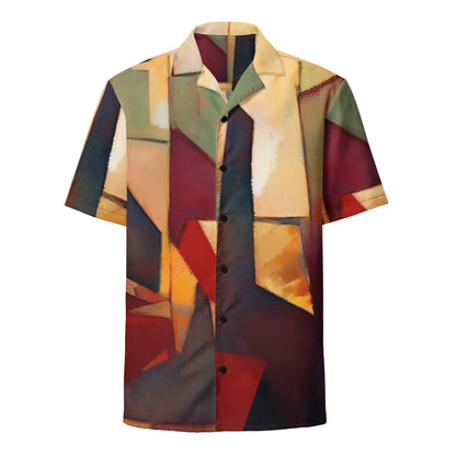 DMV 0251 Abstract Art Unisex button shirt