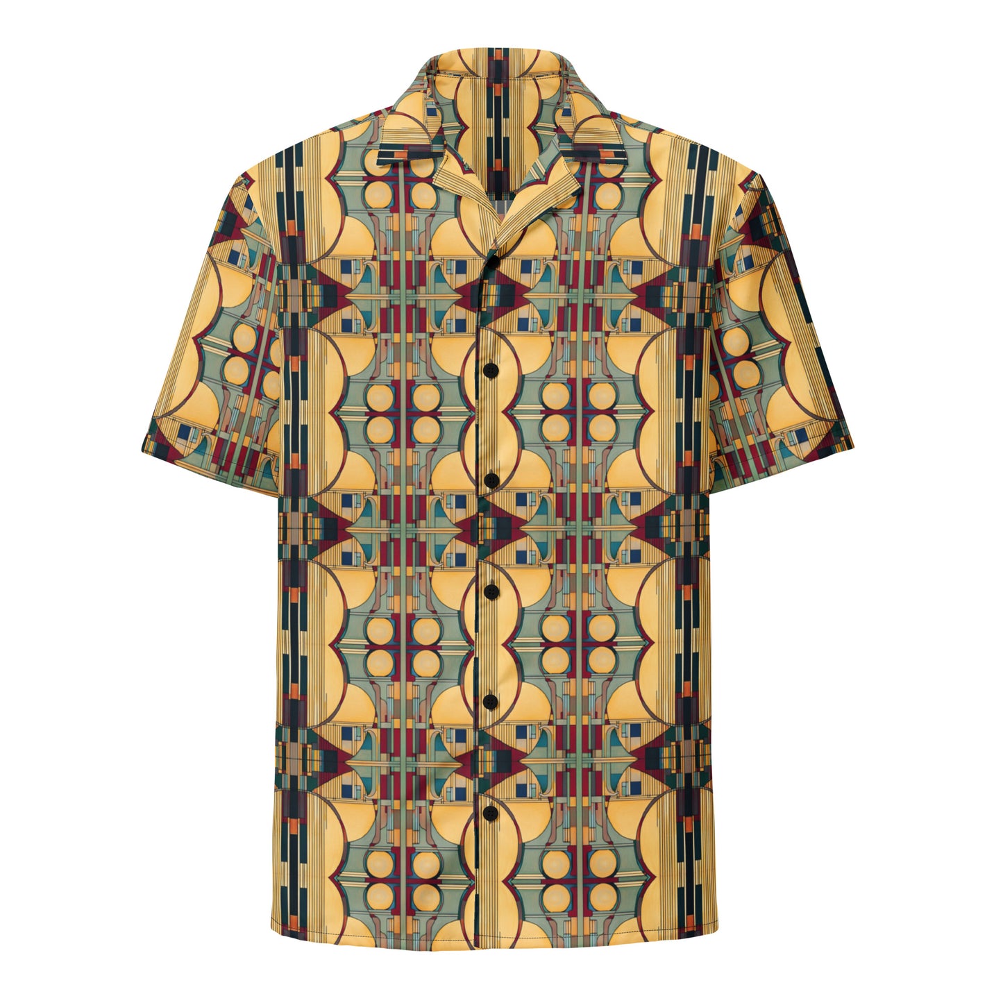 DMV 0224 Geo Boho Unisex button shirt