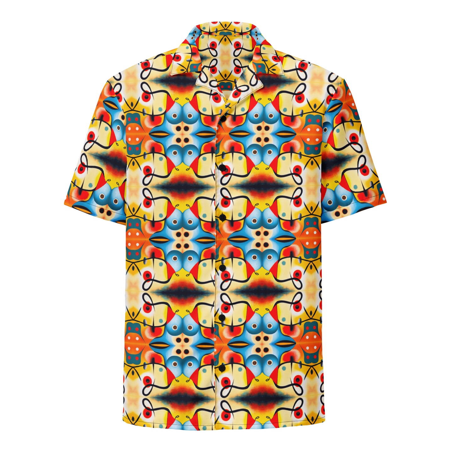 DMV 0103 Vintage Artsy Unisex button shirt