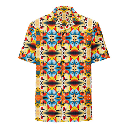 DMV 0103 Vintage Artsy Unisex button shirt