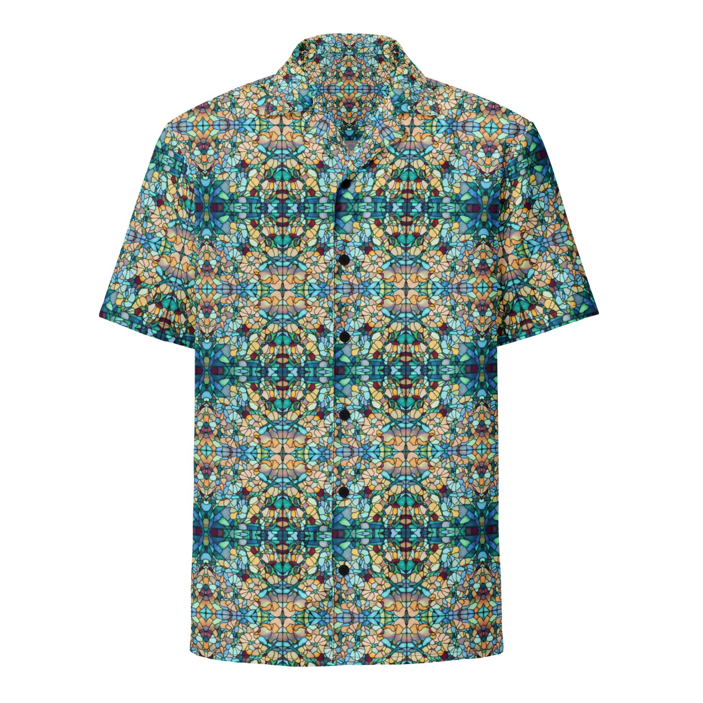 DMV 0254 Chic Boho Unisex button shirt