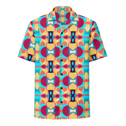 DMV 0134 Vintage Artsy Unisex button shirt