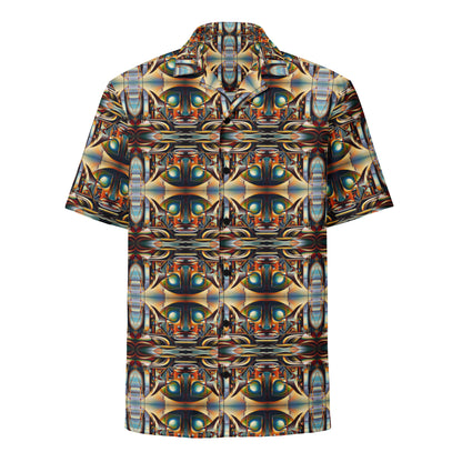 DMV 0135 Conceptual Artsy Unisex button shirt