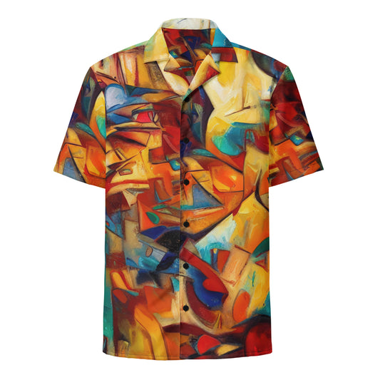 DMV 0416 Abstract Art Unisex button shirt
