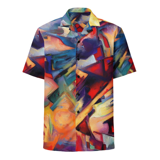 DMV 0308 Abstract Art Unisex button shirt