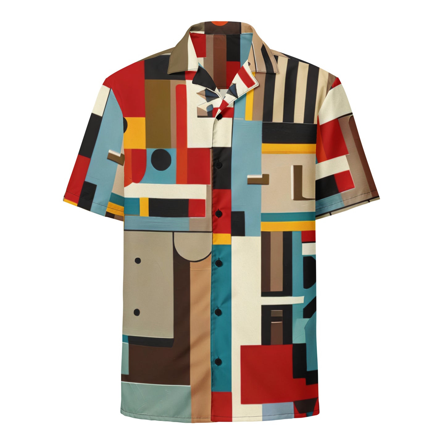 DMV 0413 Abstract Art Unisex button shirt