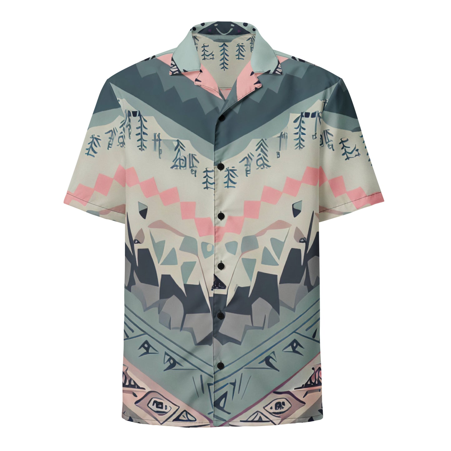 DMV 0306 Boho Unisex button shirt