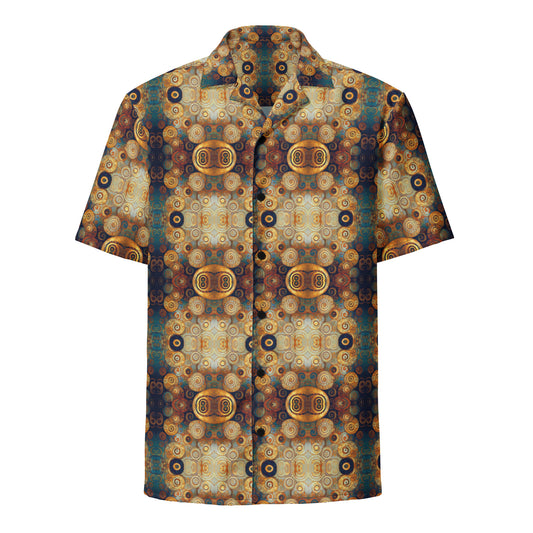 DMV 0183 Chic Boho Unisex button shirt