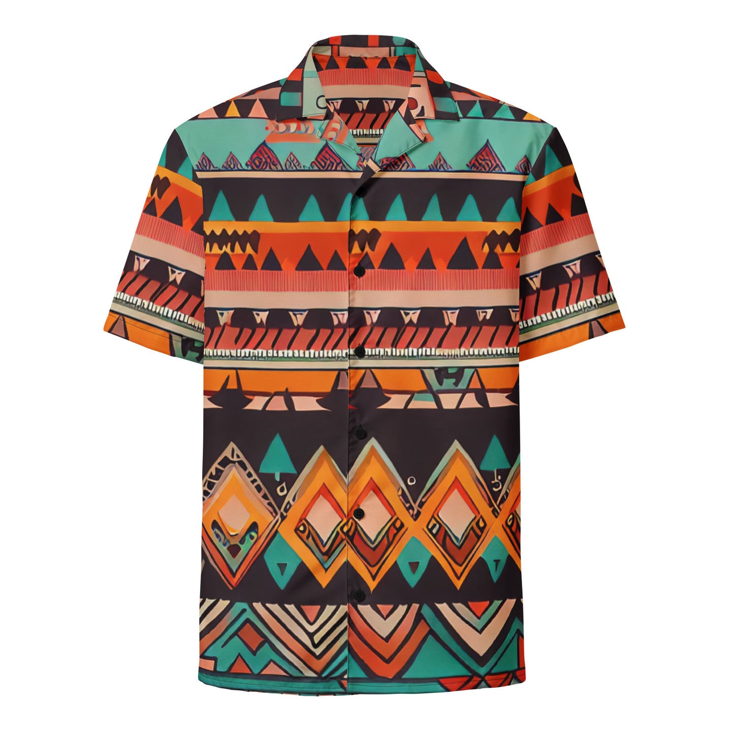 DMV 0415 Boho Unisex button shirt