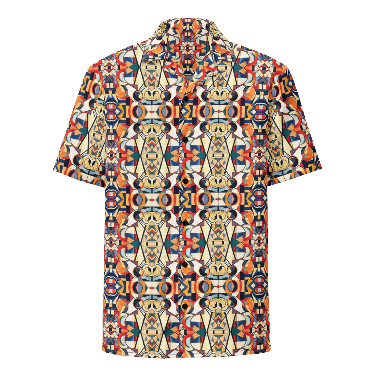 DMV 0157 Geo Boho Unisex button shirt