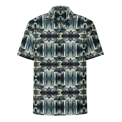 DMV 0414 Conceptual Artsy Unisex button shirt