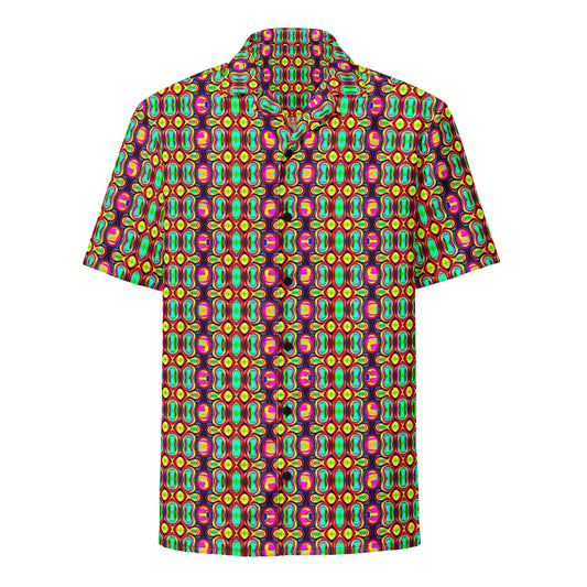 DMV 1343 Psy Artsy Unisex button shirt