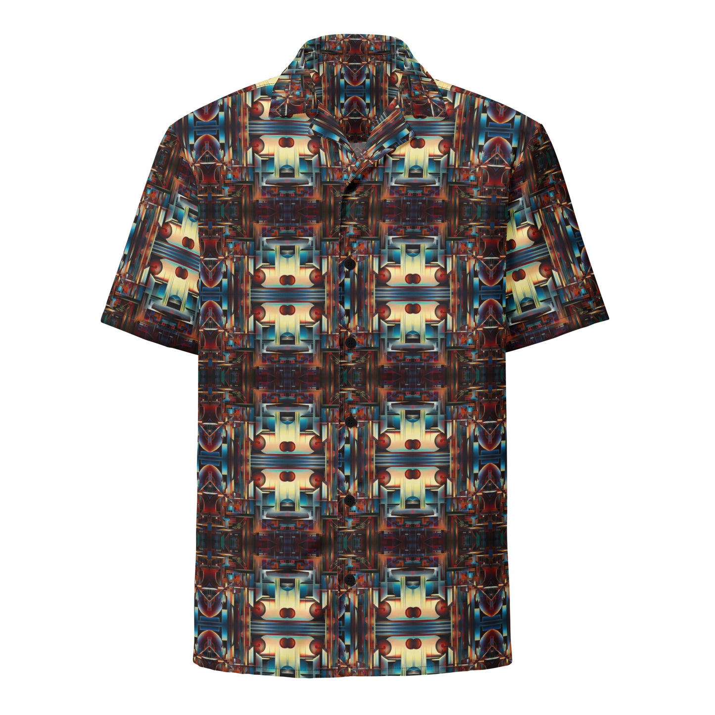 DMV 0188 Conceptual Artsy Unisex button shirt