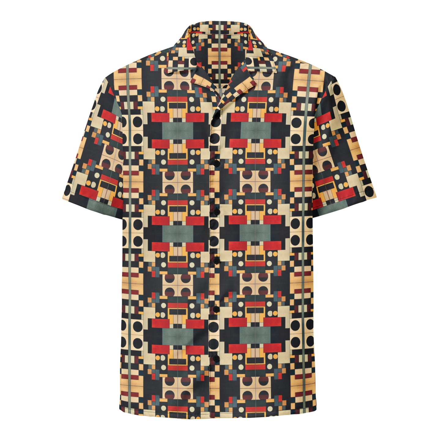 DMV 0510 Geo Boho Unisex button shirt